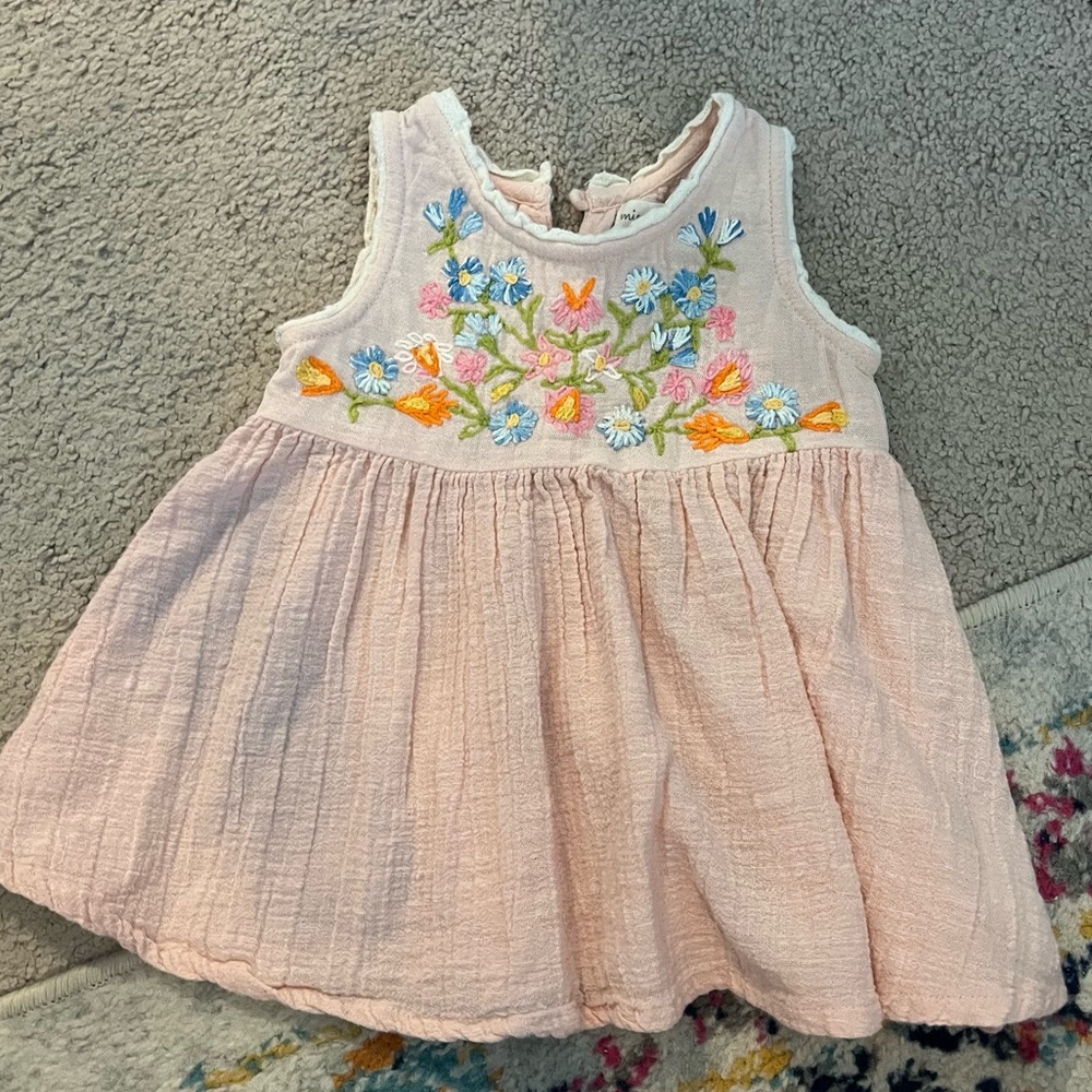 Mimi and Maggie embroidered dress